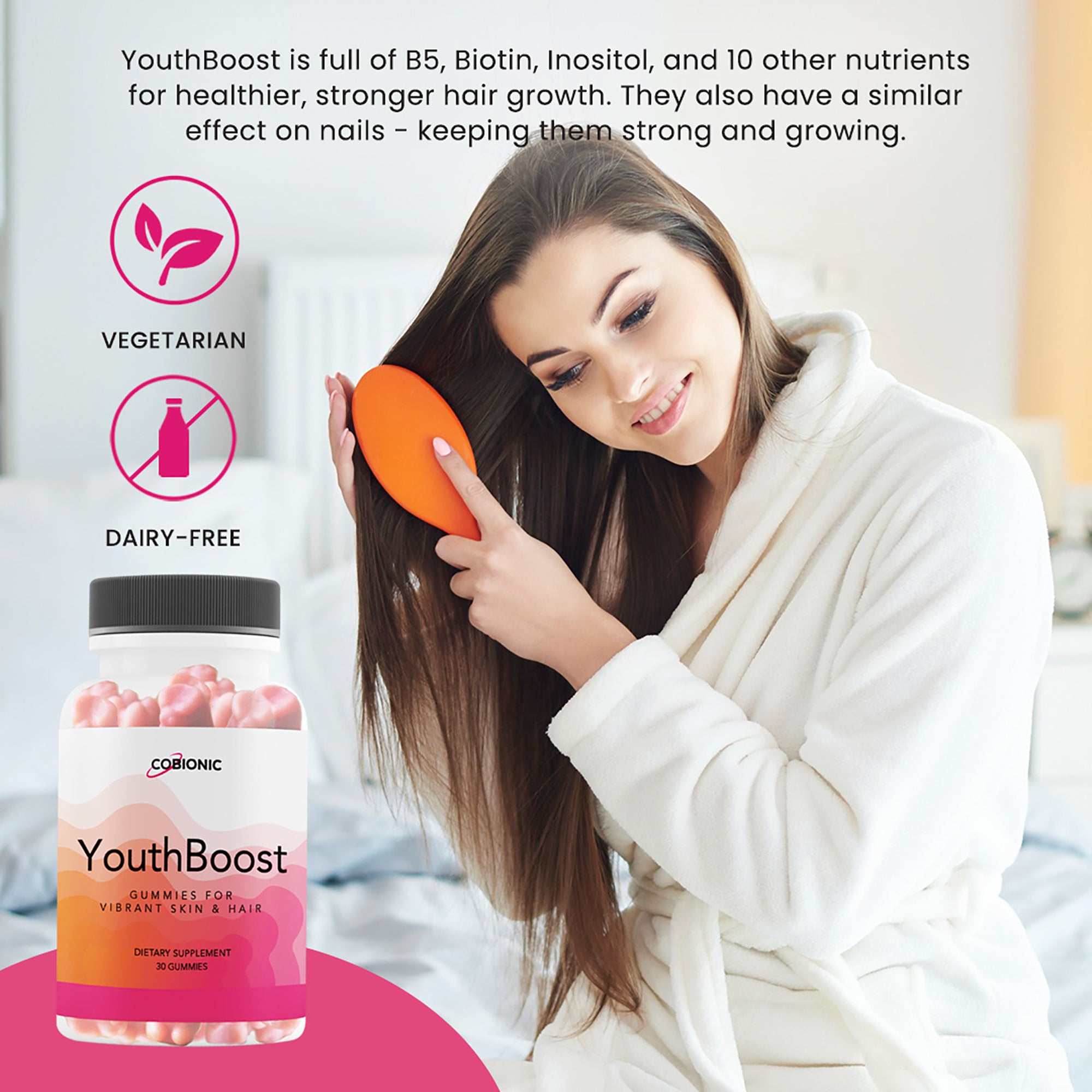 YouthBoost Hair & Skin Gummies