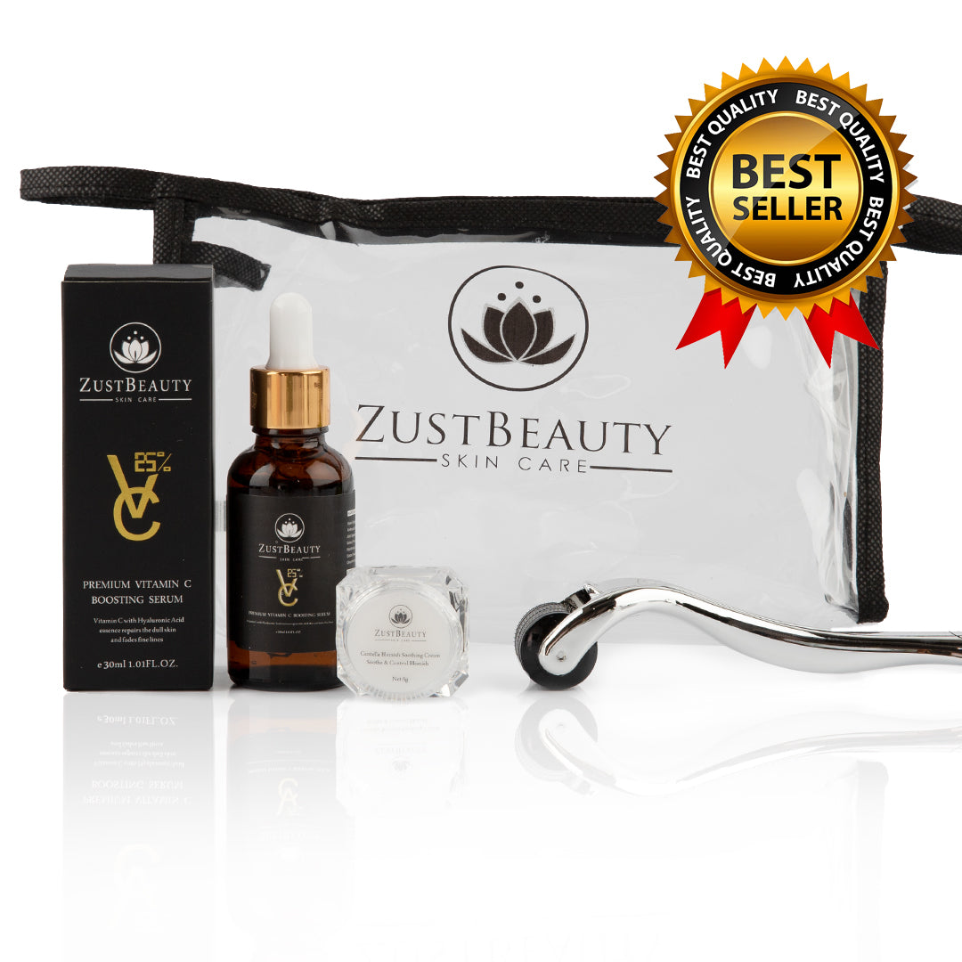 Wrinkle Reducing Derma Roller Kit - ZustBlack